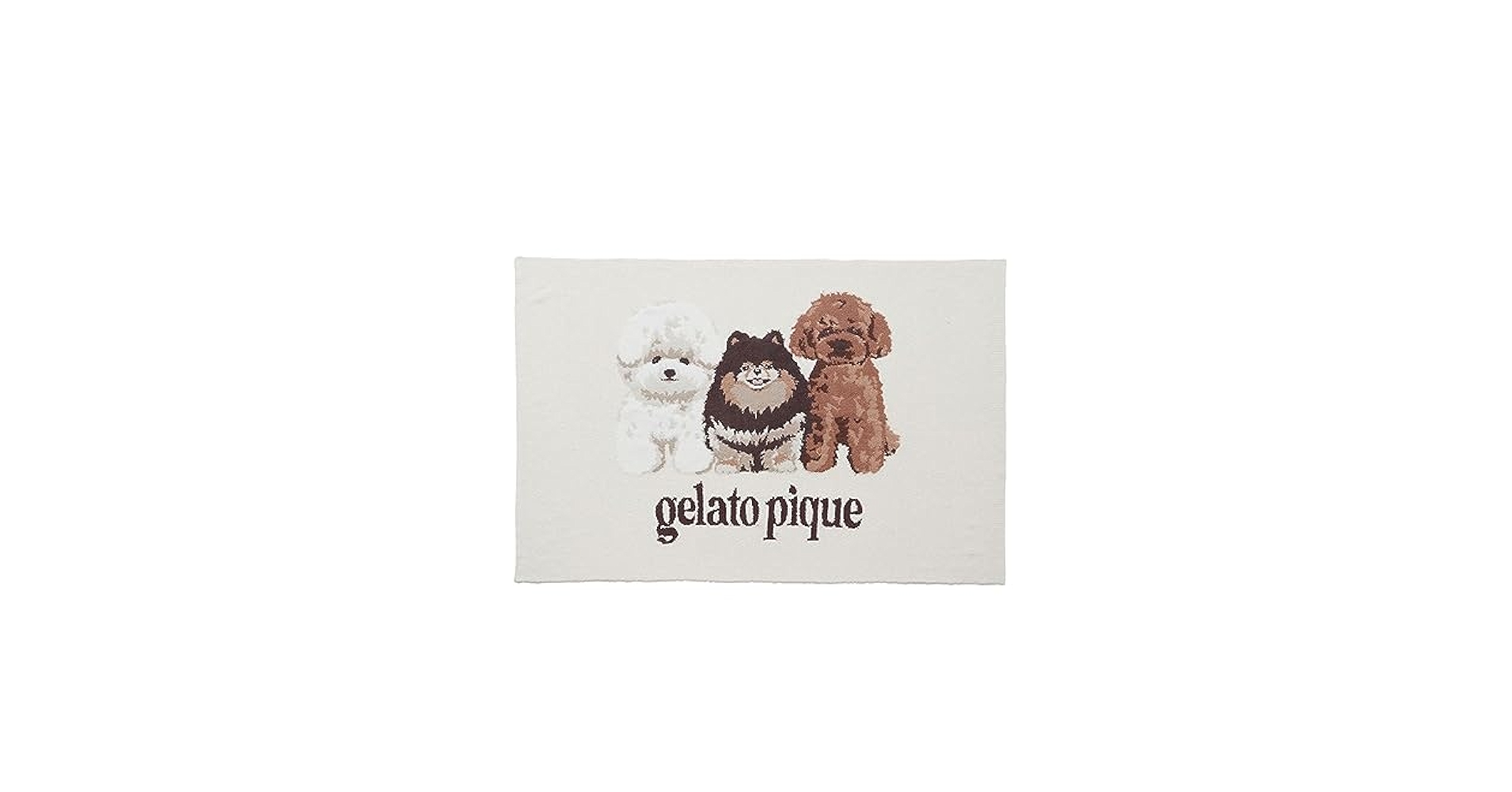 Amazon.co.jp: gelato pique パウダーDOG3柄ジャガード